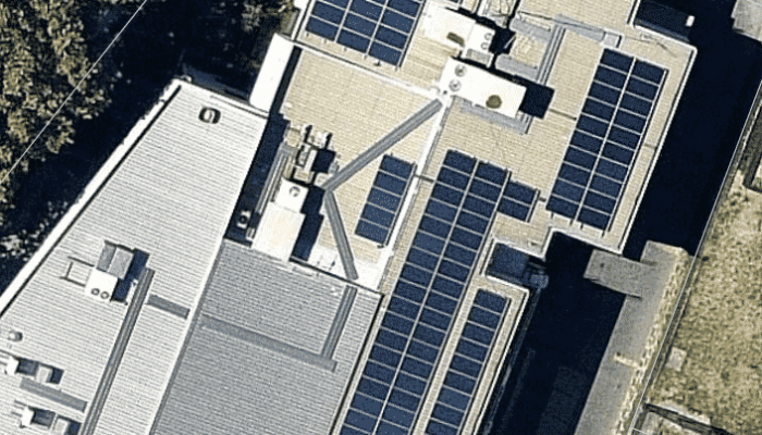 Nearmap Image of Completed Install Nearmap Image of Completed Install